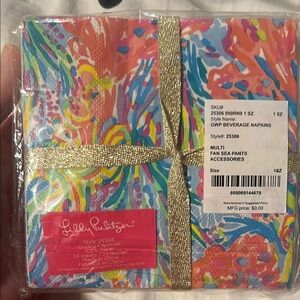 NWT Lilly Pulitzer Cocktail Napkins